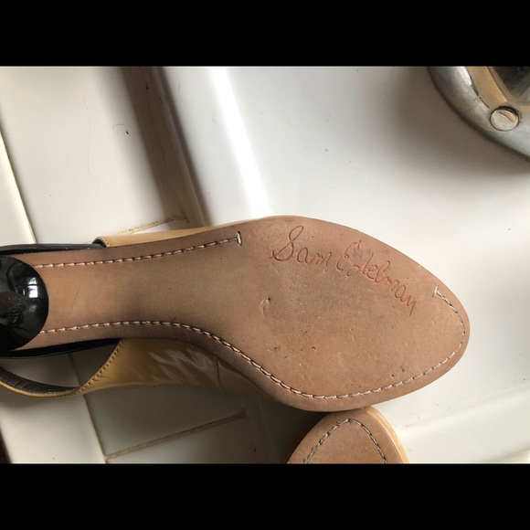 Sam Edelman kitten heel slingbacks. - Picture 3 of 4